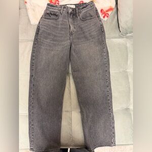 Abercrombie Curve Love Straight Leg Jeans